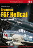 Kagero 7044 Grumman F6F Hellcat F6F-3, F6F-5 models EN/PL
